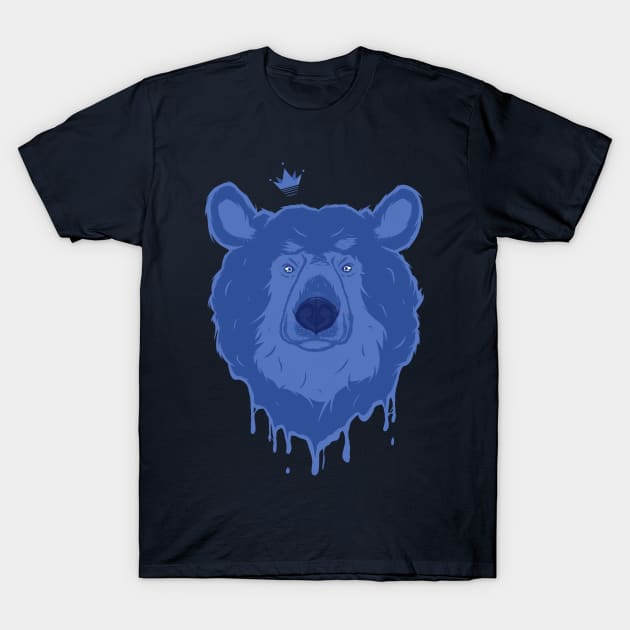 Bear King T-Shirt by ArtDiggs